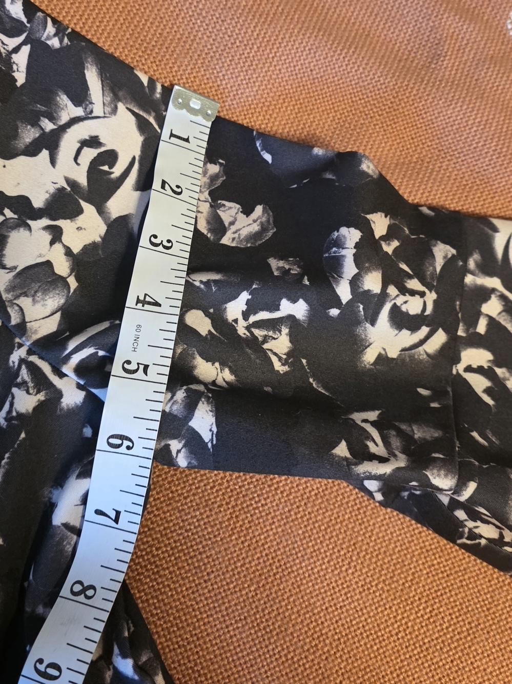 RIBKOFF Black & Blush Floral Fit-and-Flare Jacket with Bow - Picture 14 of 16